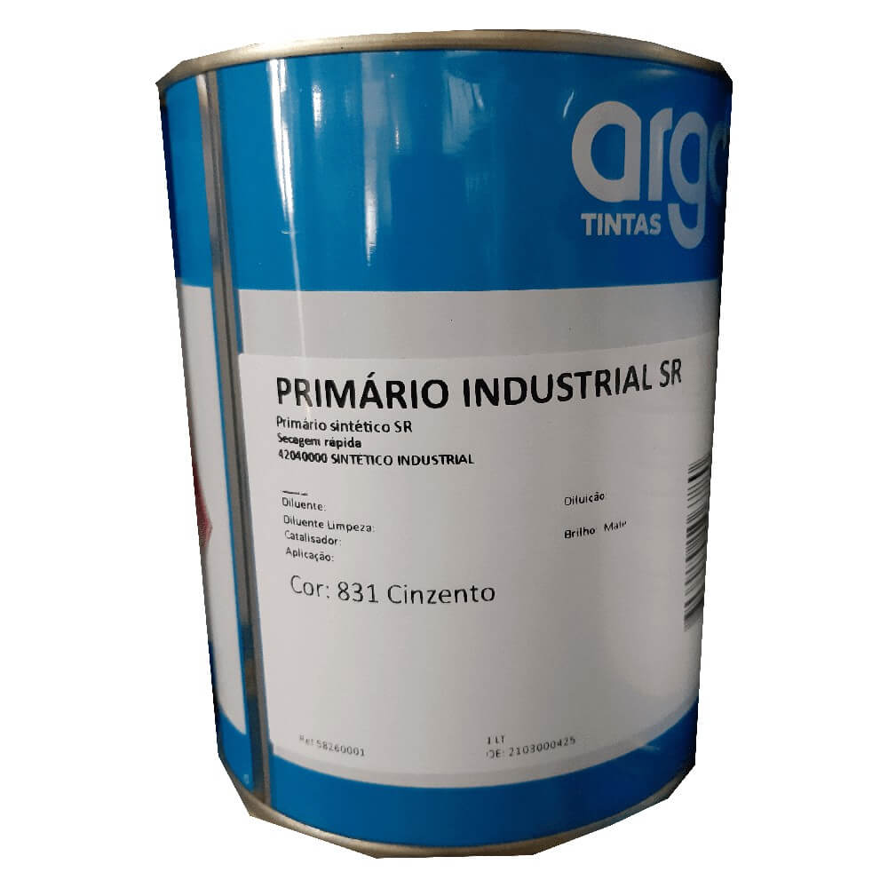 Primário Industrial Secagem Rápida Cinza 831 - (Arga)