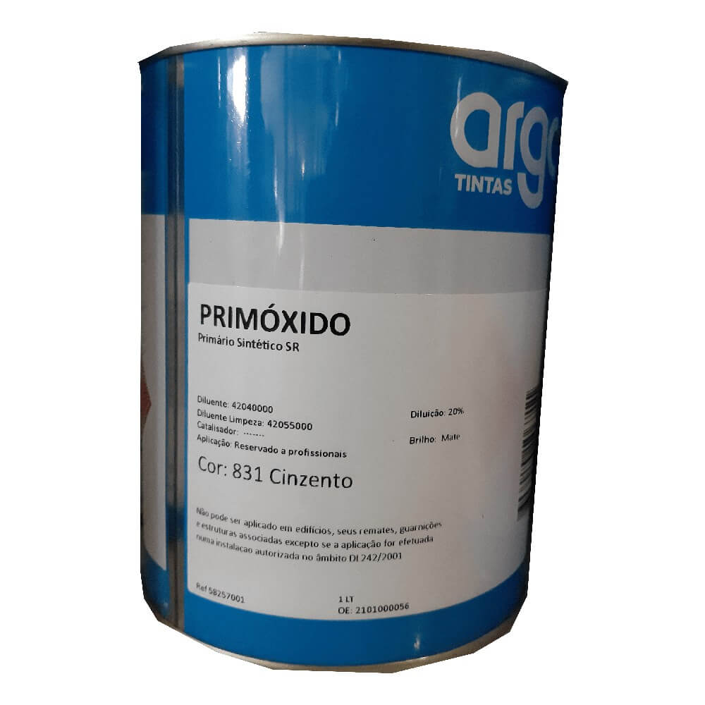 Zarcão Primoxido Universal Sintético Cinza 831 Industrial - (Arga)