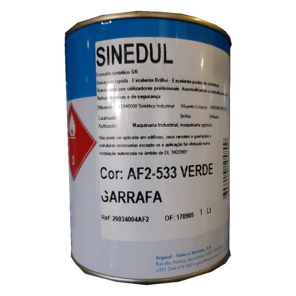 Esmalte Industrial Sinedul Verde Garrafa - (Arga)