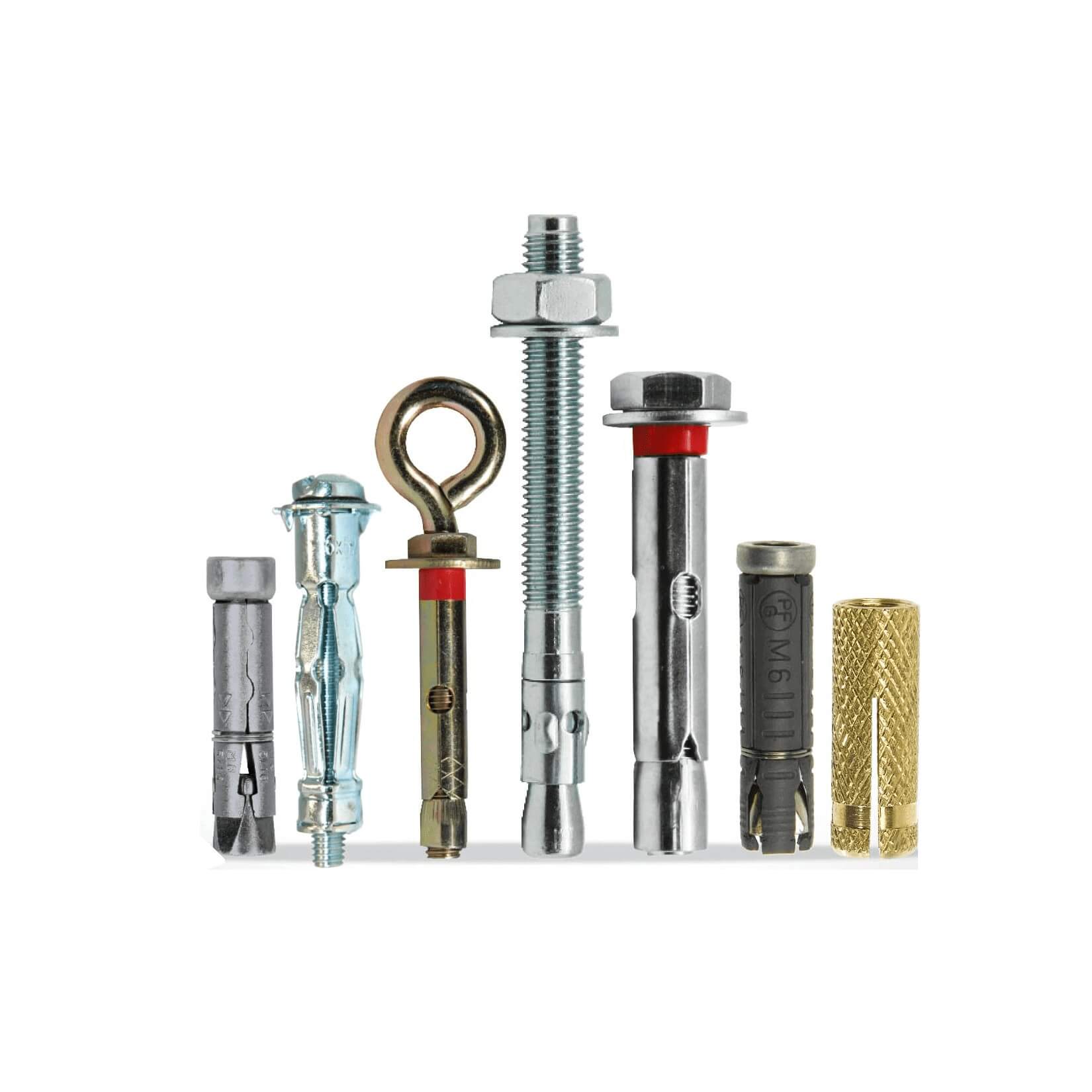 Buchas Naylon/ Metálica (Inox/Segmentada)